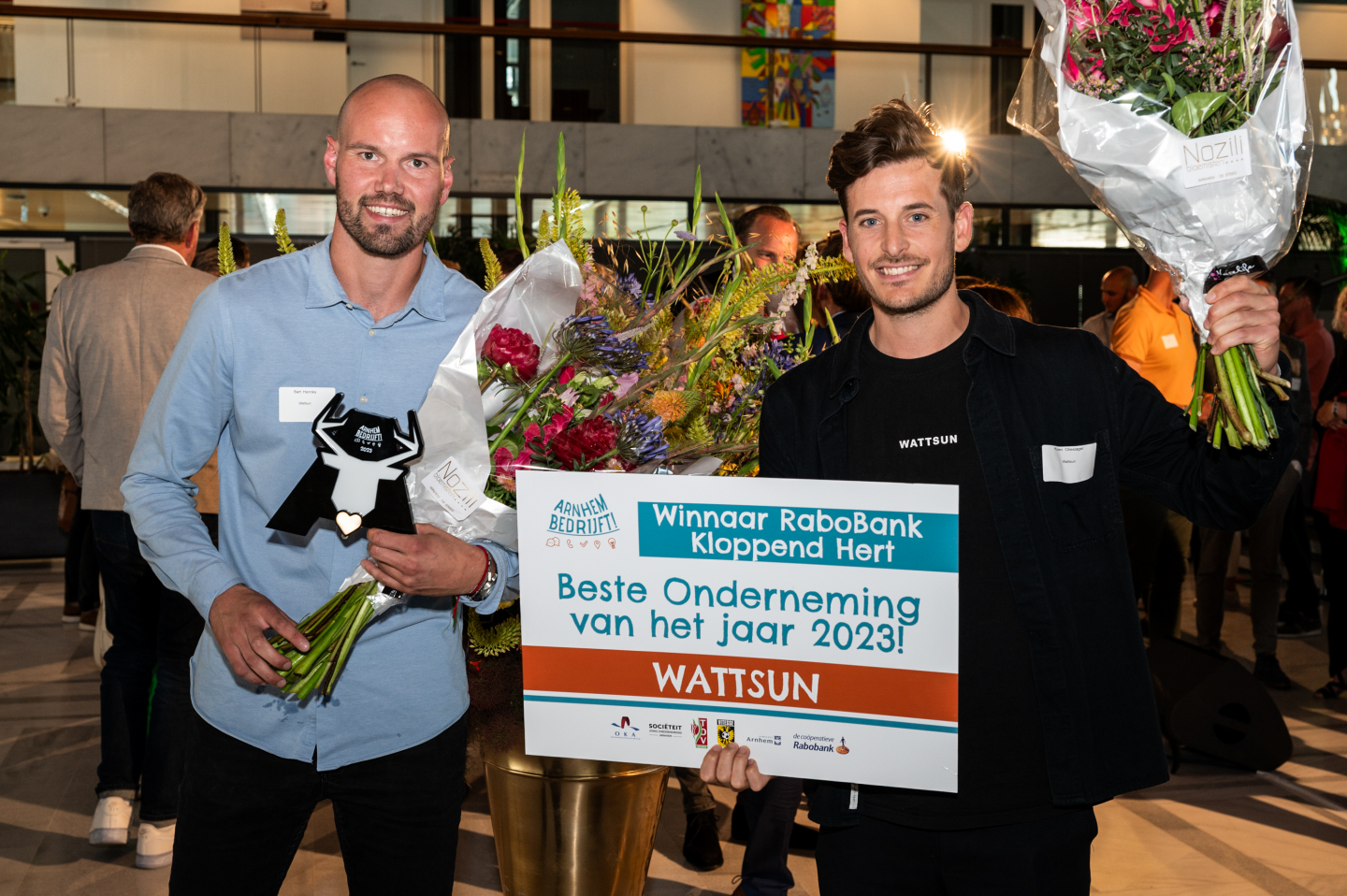 Wattsun uitgeroepen tot Beste Arnhemse onderneming van het jaar.