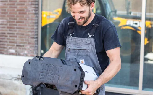 Wattsun powerstation: duurzame energie door een mobiele stroomvoorziening