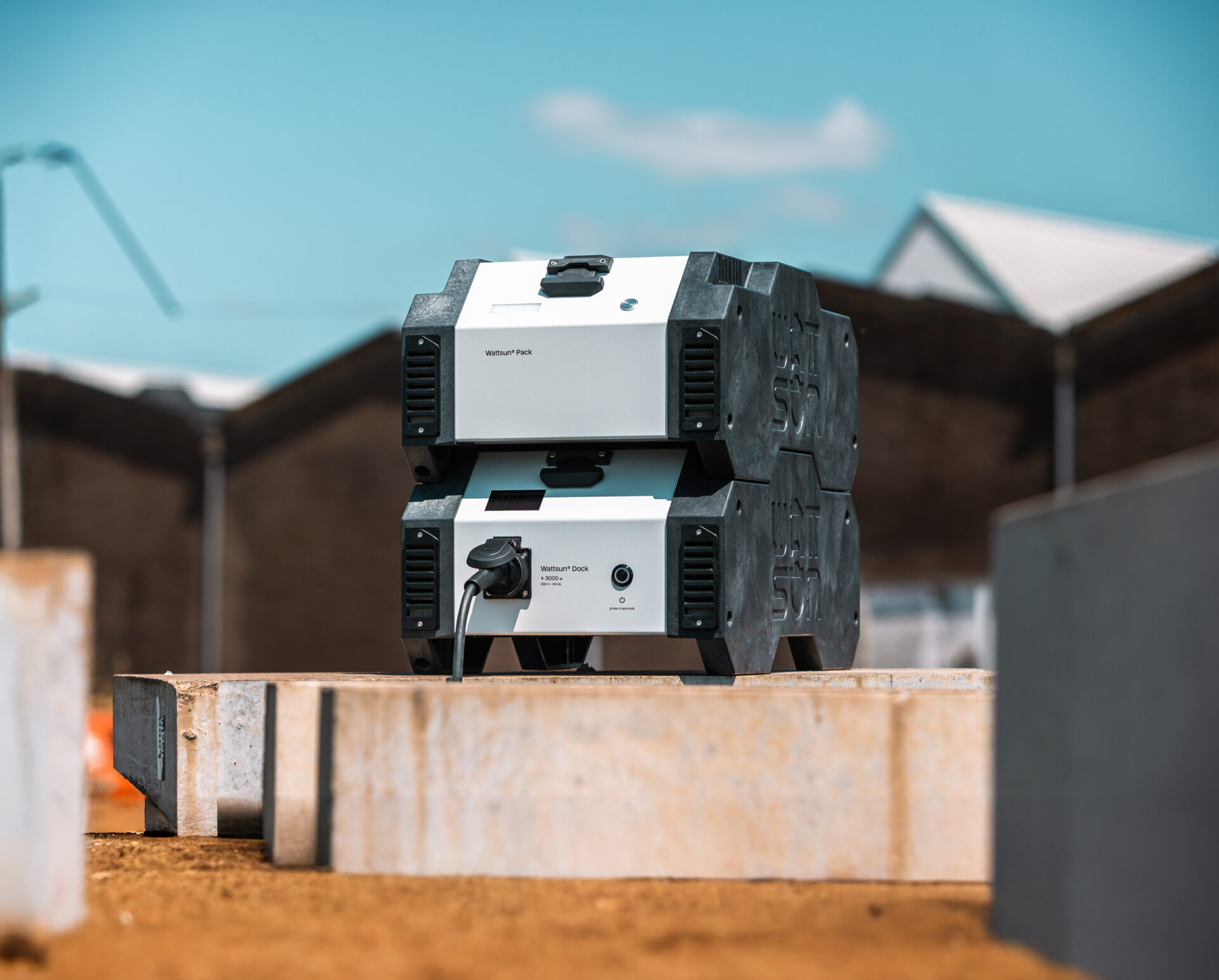 Aggregaat vervangen voor een batterijsysteem